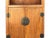 Wood Vintage Light Brown Open Display Alcove Storage Cabinet For Sale - Image 7 of 13