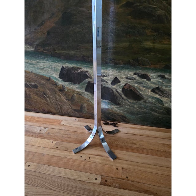 Vintage Mid Century Designer Pierre Cardin Style Floor Lamp For Sale In Boston - Image 6 of 13