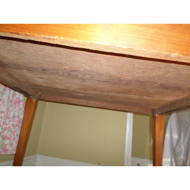 Antique Early American Primitive Southern Pine Slant Top Desk For Sale In Columbia, SC - Image 6 of 11