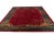 Art Deco Antique Art Deco Brigth Red Traditional Chinese Handmade Wool Rug For Sale - Image 3 of 9