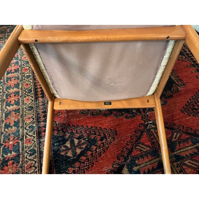 Vintage MCM Puck Armchair by Yngve Ekstom For Sale - Image 9 of 12