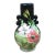 19th Century French Flowers Majolica Vase Edouard Gilles For Sale
