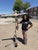 Antique English Victorian Maritime Cast Iron Large Boat Ship's Anchor with Wood and Rope. Item weighs approx 125 lbs....