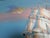 2010s Original Marine Oil Painting Tall Ship on Open Sea Nautical Seascape Gold Frame For Sale - Image 5 of 11