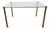 Mid-Century Chrome and Glass Coffee Table, 1970s For Sale