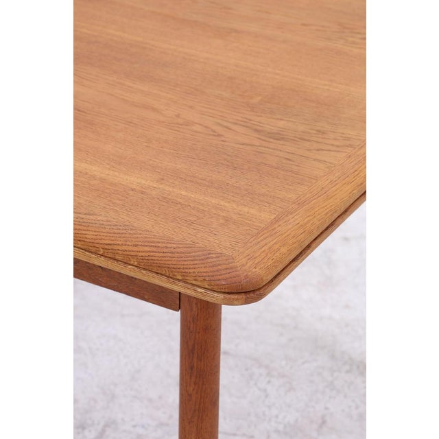 Wood Vintage Danish Extendable Teak Dining Table from Hans J. Wegner For Sale - Image 7 of 16