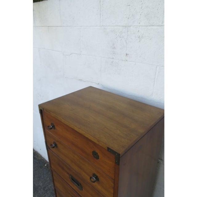 Bernhardt Hollywood Regency Tall Narrow Lingerie Jewelry Chest 6263 For Sale - Image 15 of 18