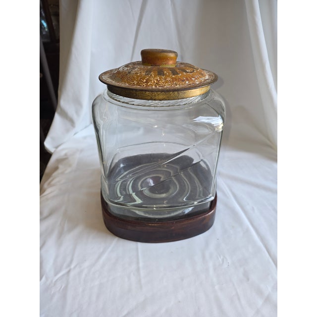 Antique Chico's Peanut Jar For Sale - Image 4 of 14
