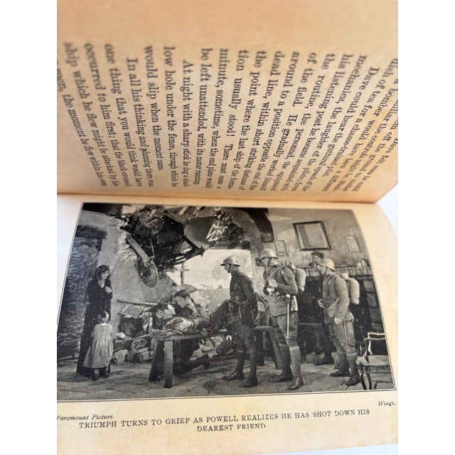 Wings 1927 First Edition Hc by John Monk Saunders For Sale - Image 10 of 12