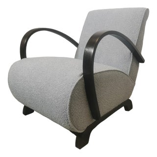 Armchair by Jindrich Halabala, 1940s For Sale