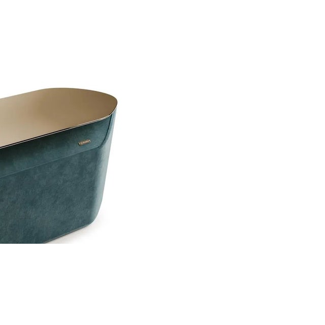 Contemporary Masouleh Bench by Alma De Luce For Sale - Image 3 of 7