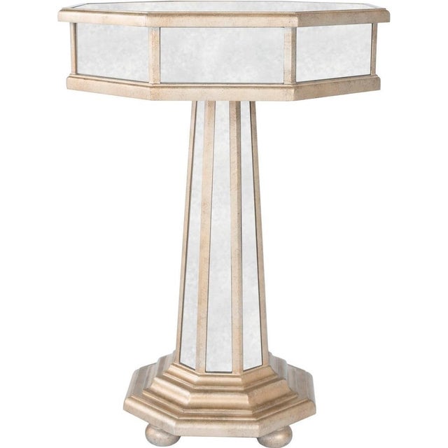 Item #: Overall measurements (inches) 26H x 18.50W x 18.50D. Overall Condition is New. Material(s): Mirror...