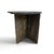 A French side table featuring a sculptural triangular slate top and an understated architectural silhouette. Crafted from...