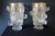 Large Vases in Golden Murano Glass Decorated with Roses by Costantini, 1980s, Set of 2, in Flawless conditions. Designed...