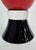Abstract Red & Black Art Glass Vase For Sale In Miami - Image 6 of 7