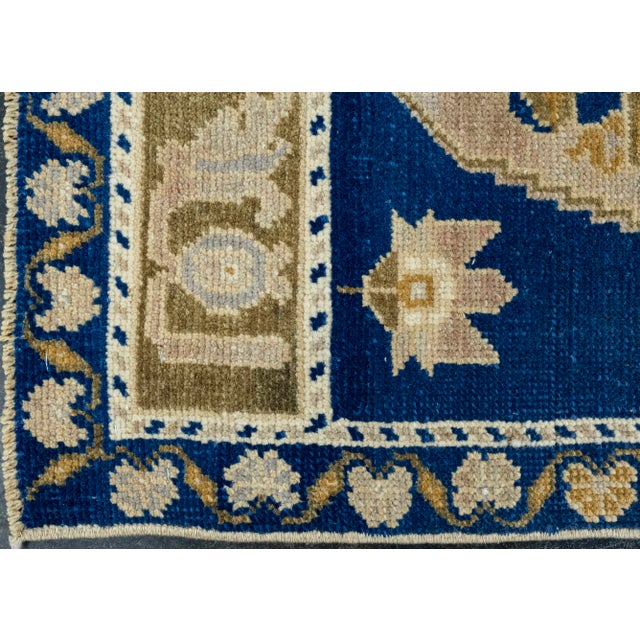 Turkish Mini Rug Oriental Hand Knotted Vintage Rug 1'11" x 3'8" #16643 Explore a curated collection of hallway runners,...