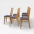 Mid-Century Modern Set of Six Mid-Century Modern Ladderback Dining Chairs With New Upholstery For Sale - Image 3 of 18