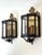 Louis XV Bronze Brass Wall Lanterns in Faceted Glass, Germany, 1970s, Set of 2 For Sale - Image 14 of 18
