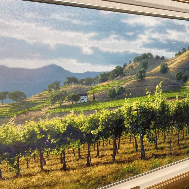 June Carey Vigna Del Sole Limited Edition Giclée, Signed For Sale - Image 12 of 12