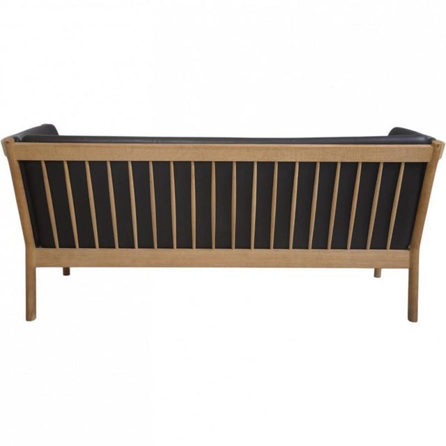 3-Seater Sofa in Dark Brown Leather by Erik Jørgensen, 2012 For Sale - Image 13 of 18