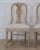 Gustavian (Swedish) Pair of 19th Century Provincial Gustavian Chairs in Original Paint For Sale - Image 3 of 8