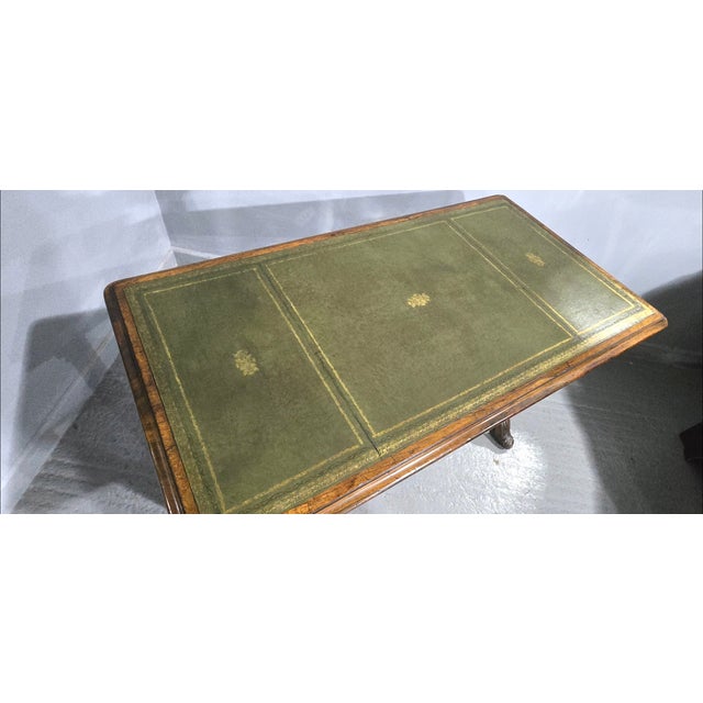 Regency Rosewood Library Writing Table, 1810 For Sale - Image 6 of 14