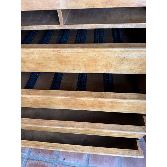 Amber Custom Made Century Hill Solid Wood Media Cabinet / Armoire – Hand-Carved For Sale - Image 8 of 14