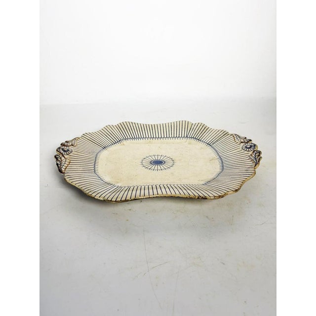 Vintage Ceramic Plates, France, Set of 2 For Sale - Image 9 of 15