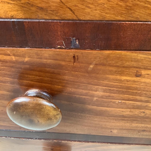 19th Century American Country Empire Four-Drawer Chest For Sale - Image 15 of 18