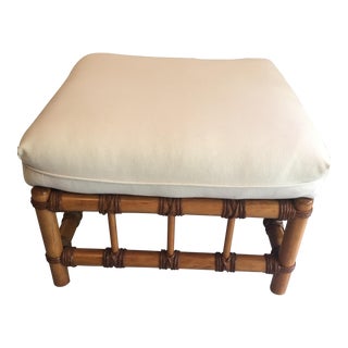 Lane Venture Ottoman Newly Upholstered For Sale