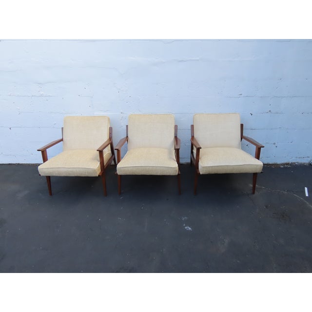 Mid Century Modern Lounge Accent Chairs a Pair 6613 For Sale - Image 18 of 18