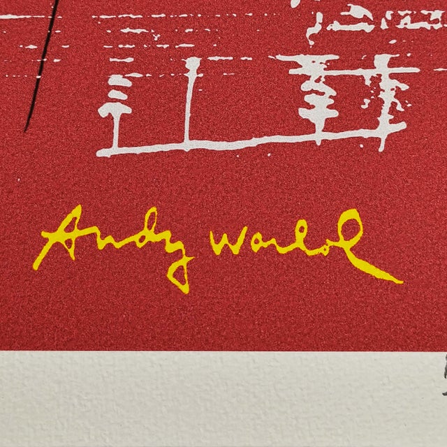 After Andy Warhol, Beethoven, Limited Edition Lithograph, 1980s For Sale - Image 3 of 8