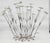 Metal Vintage Tole Kinetic Sculpture of White Flowers With a Bee For Sale - Image 7 of 12
