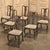 Queen Anne Set of 6 Antique Queen Anne Chestnut Dining Chairs For Sale - Image 3 of 18