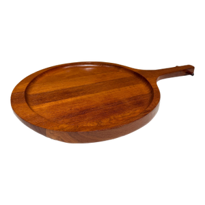 Ernest Sohn Serving Tray Siamese Teak Wood Mandalay Danish Modern