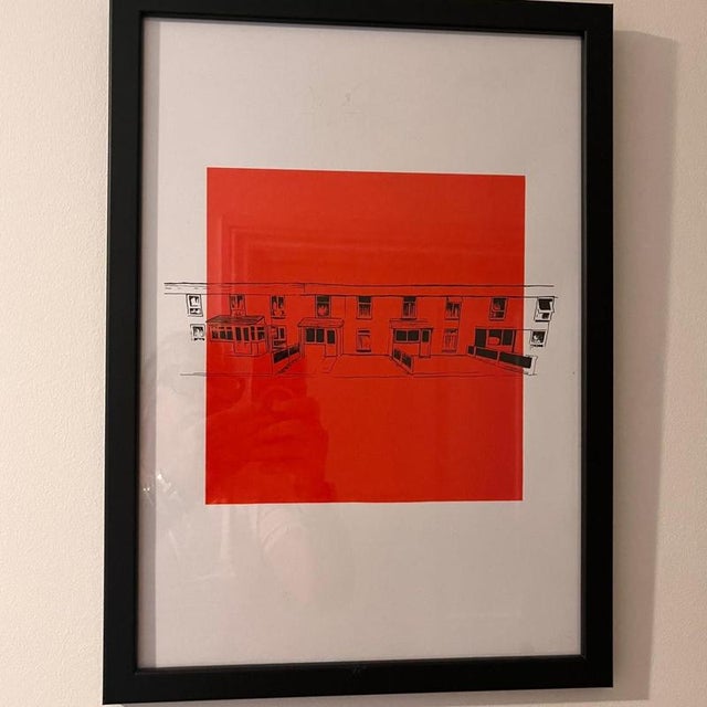 Architectural Framed Screen Prints by Hannah Parkes, Set of 2 For Sale - Image 6 of 10