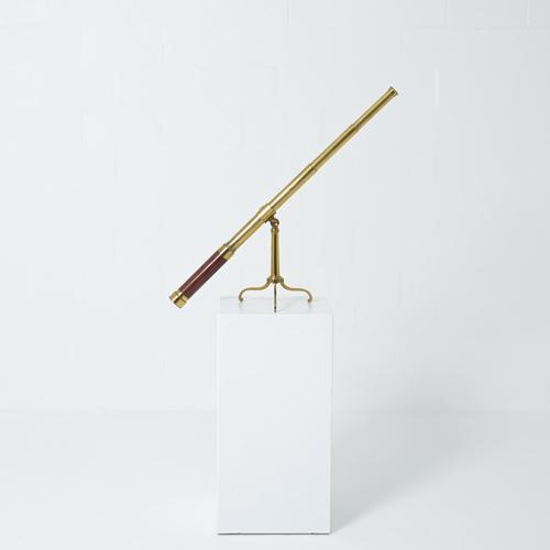 Metal Desk Telescope from L Marks London For Sale - Image 7 of 18