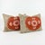 Mid-Century Modern Uzbek Cotton Suzani Pillow Cover 24'' X 28'' - Set of Two For Sale - Image 3 of 5