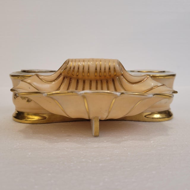 Inkwell or Writing Set in Porcelain by Jacob Petit, France, 19th Century For Sale - Image 12 of 18