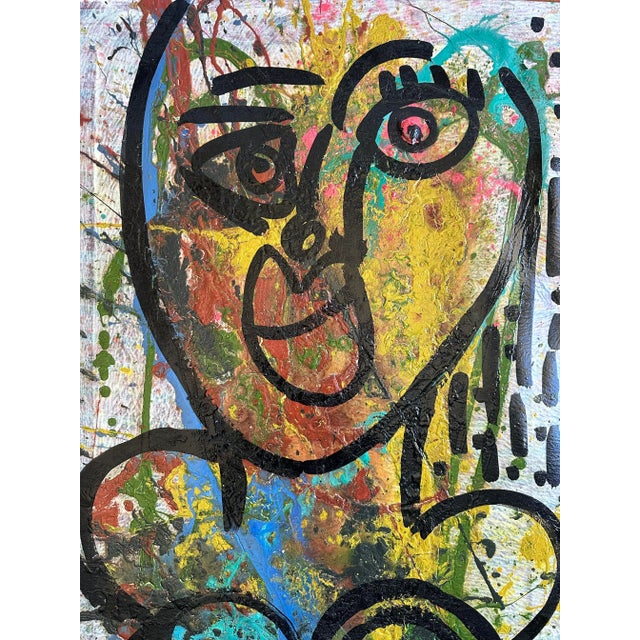 Abstract Original Peter Keil Painting - Junge Wilde Collection For Sale - Image 3 of 7