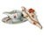 Ceramic Herend Chinese Bouquet Rust Gravy Boat With Attached Plate & Lid and Rose Finial For Sale - Image 7 of 14