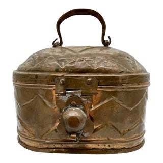 19th Century Turkish Bath Kildan Clay Soap Carrier For Sale