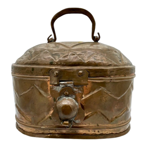 19th Century Turkish Bath Kildan Clay Soap Carrier