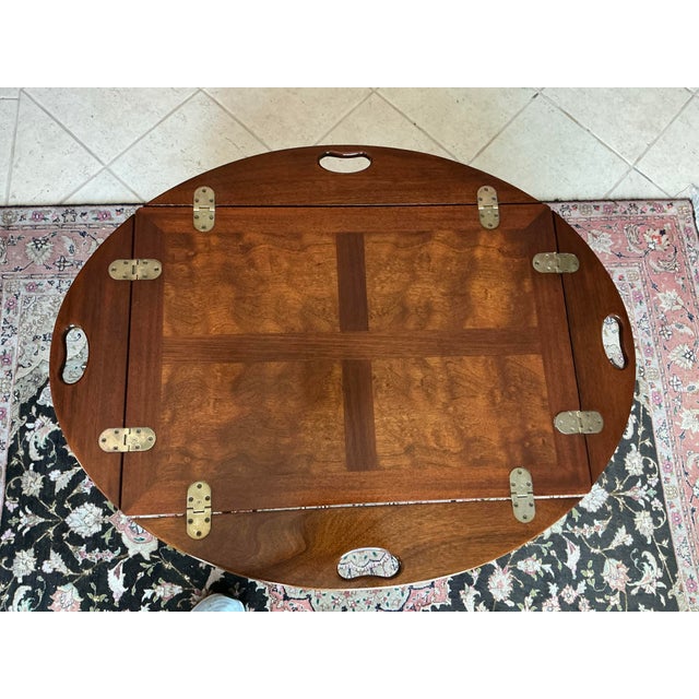 Traditional Vintage Butlers Coffee Table For Sale - Image 3 of 12