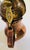 Antique Dallah Coffee Pot, Hand-Hammered Copper & Brass, Oman, 1890 For Sale - Image 11 of 18