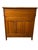 Antique Arts & Crafts Mission Oak Writing Desk & Upholstered Chair Set, Early 20th Century For Sale - Image 12 of 12