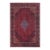 Vintage Retro Tabriz Red/Blue Wool Rug - 9'7'' X 12'6'' For Sale