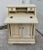 Slant Front Secretary Desk 1970s Venetian Style Distressed White For Sale In Philadelphia - Image 6 of 12