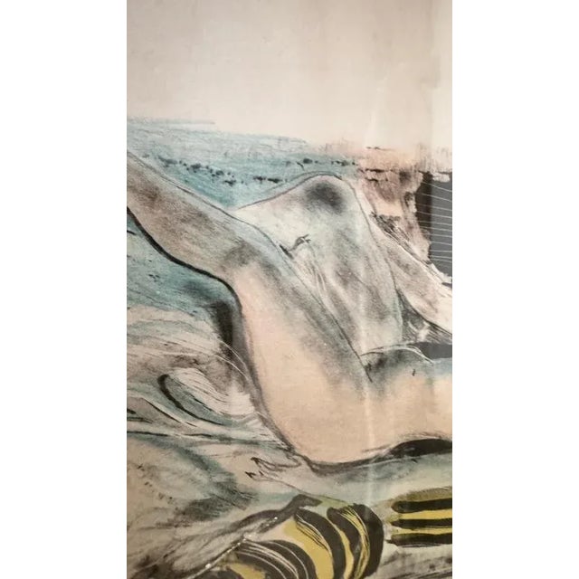 Emilio Grau Sala, Composition, Lavis and Pencil Drawing, 1950s, Framed For Sale - Image 11 of 14