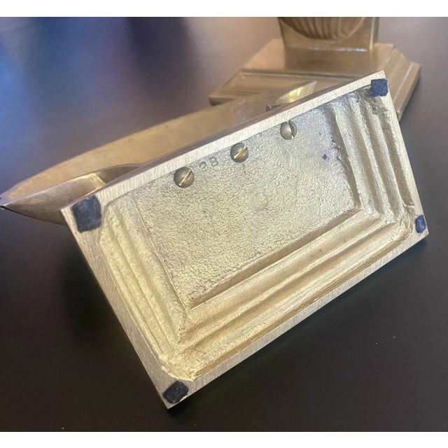 Coastal Brass Seashell Bookends, a Pair For Sale In New York - Image 6 of 6